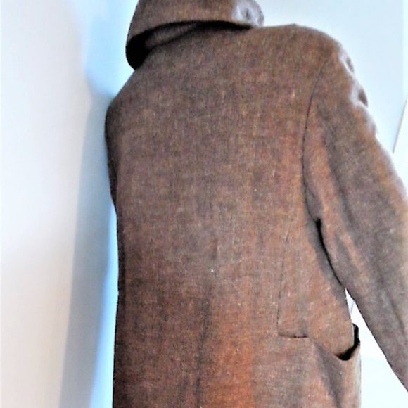 EVELYNE BRANDT LUXURY COAT 100% VIRGIN WOOL LINING NEW - Picture 4 of 8